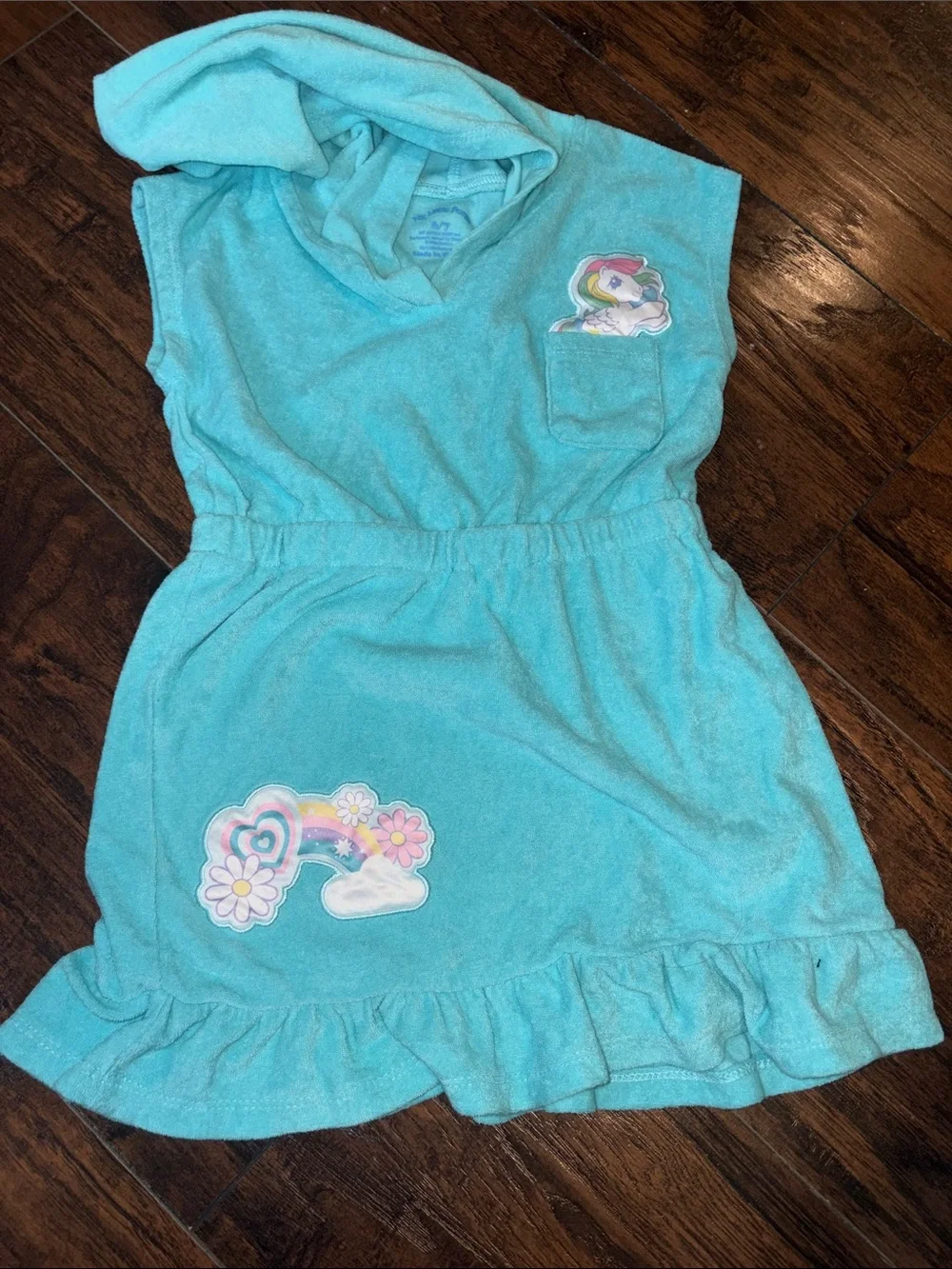 My Little Pony Light Blue Hooded One-Piece